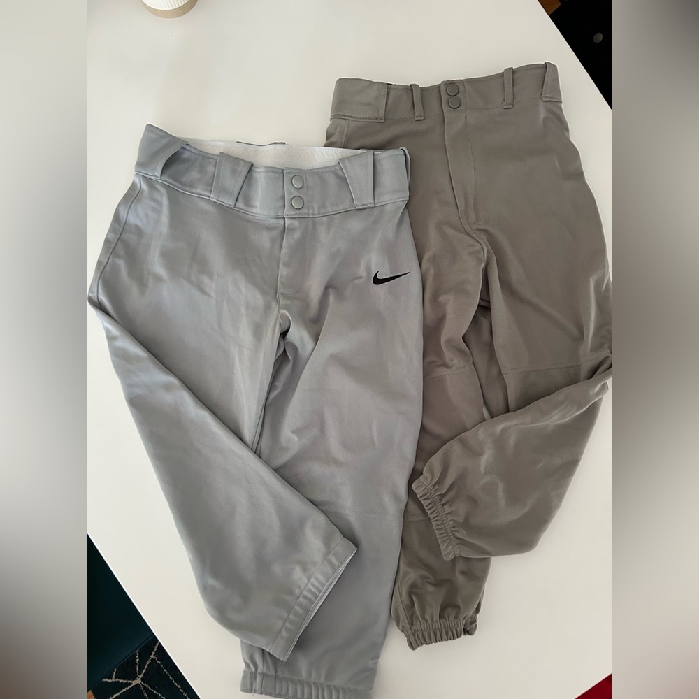Set of 2 Kids Baseball Softball Pants NIKE FRANKLIN